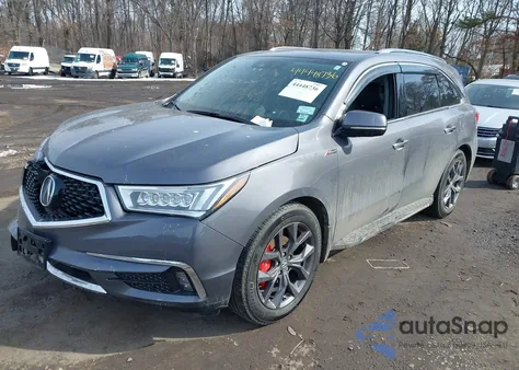 2020 Acura Mdx Standard z USA, uszkodzony, nr VIN 5J8YD4H37LL031327